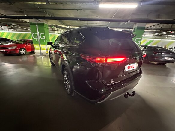 2024 Toyota Highlander IV (XU70), чёрный, 6100000 рублей - вид 7