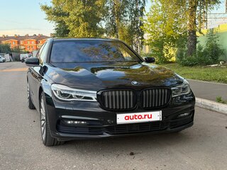 2016 BMW 7 серии Long 740Ld xDrive VI (G11/G12), чёрный, 3350000 рублей, вид 3