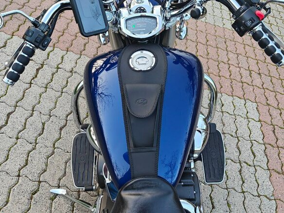 2009 Yamaha XVS1300, синий, 850000 рублей - вид 10
