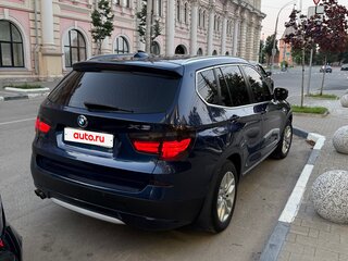 2012 BMW X3 28i xDrive II (F25), синий, 1700000 рублей, вид 2