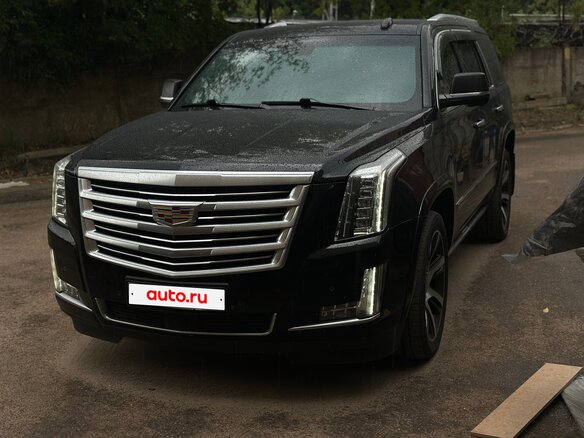2015 Cadillac Escalade IV, чёрный, 3200000 рублей