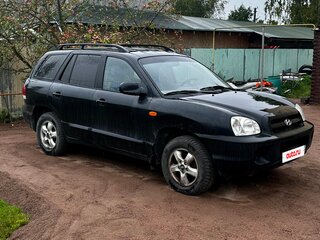 2008 Hyundai Santa Fe Classic Classic, чёрный, 460000 рублей, вид 3