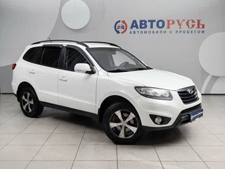 2011 Hyundai Santa Fe II Рестайлинг, белый, 1244000 рублей, вид 1