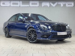 2007 Mercedes-Benz E-Класс 500 III (W211, S211) Рестайлинг, синий, 1990000 рублей, вид 3