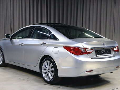 2011 Hyundai Sonata VI (YF), серебристый, 1199000 рублей, вид 4