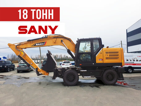 2025 Sany SY185W, жёлтый, 17166786 рублей, вид 1