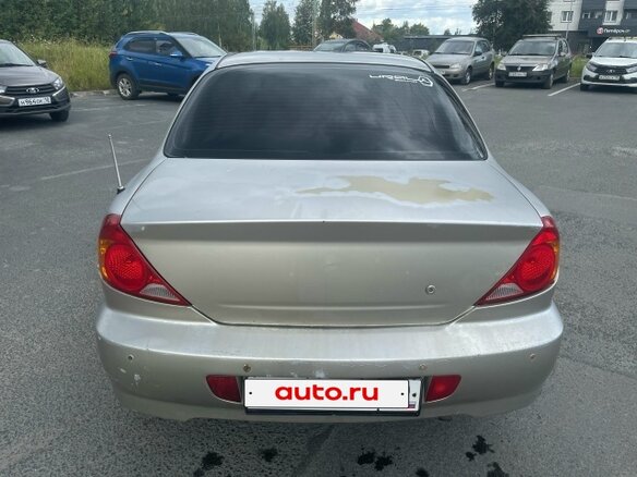 2009 Kia Spectra I Рестайлинг 2, бежевый, 180000 рублей - вид 5