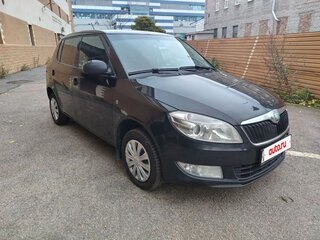 2012 Skoda Fabia II Рестайлинг, чёрный, 369000 рублей, вид 3