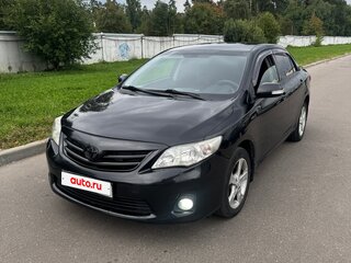 2012 Toyota Corolla X (E140, E150) Рестайлинг, чёрный, 850000 рублей, вид 1
