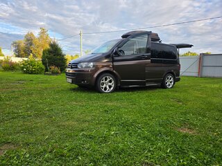 2010 Volkswagen Multivan T5 Рестайлинг, коричневый, 2500000 рублей, вид 4