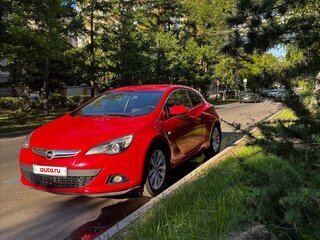 2014 Opel Astra GTC J Рестайлинг, красный, 990000 рублей, вид 3