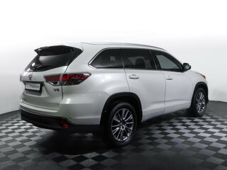 2014 Toyota Highlander III (XU50), белый, 2717000 рублей, вид 5