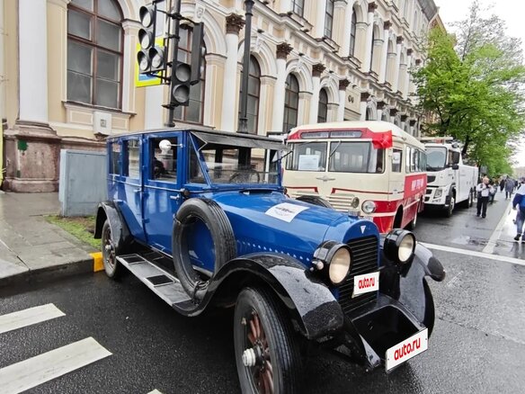 1923 Hudson Super Six, синий - вид 2
