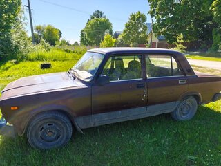 2006 Lada (ВАЗ) 2107, пурпурный, 110000 рублей, вид 3