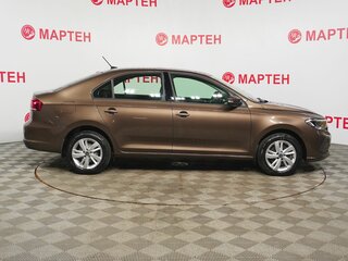 2021 Volkswagen Polo VI, коричневый, 1789000 рублей, вид 4