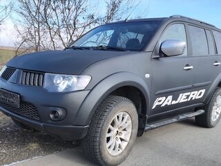 2008 Mitsubishi Pajero Sport II, чёрный, 1400000 рублей, вид 2