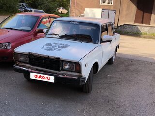 1993 Lada (ВАЗ) 2107, белый, 80000 рублей, вид 3