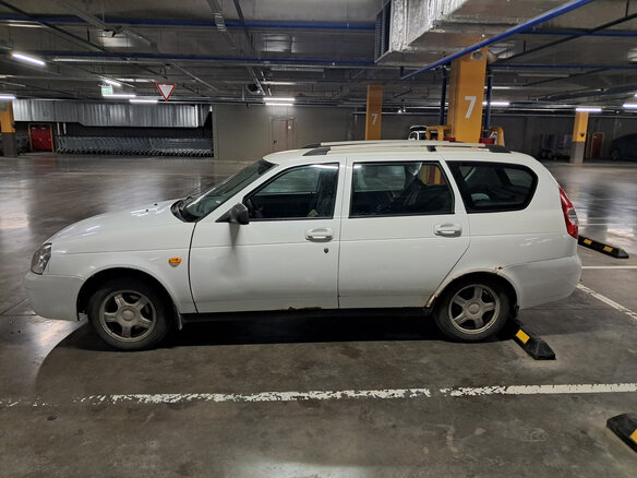 2010 Lada (ВАЗ) Priora I, белый - вид 1