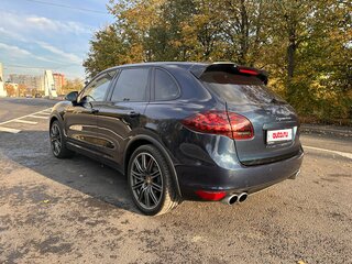 2012 Porsche Cayenne Turbo II (958), синий, 3990000 рублей, вид 4