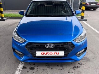 2018 Hyundai Solaris II, синий, 770000 рублей, вид 1