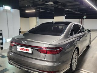 2019 Audi A8 55 TFSI IV (D5), серый, 3850000 рублей, вид 5