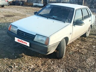1997 Lada (ВАЗ) 21099, белый, 95000 рублей, вид 1