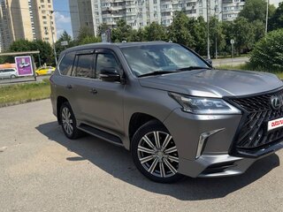 2016 Lexus LX 570 III Рестайлинг 2, серый, 6000000 рублей, вид 3