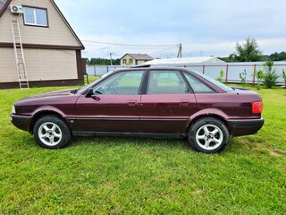 1992 Audi 80 V (B4), пурпурный, 370000 рублей, вид 4