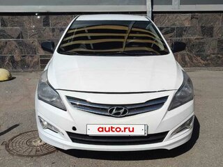 2016 Hyundai Solaris I Рестайлинг, белый, 470000 рублей, вид 1