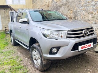 2015 Toyota Hilux VIII, серый, 2650000 рублей, вид 3