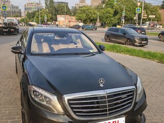 2014 Mercedes-Benz S-Класс AMG 63 AMG Long III (W222, C217), чёрный, 4500000 рублей, вид 2