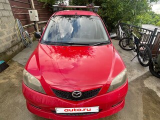 2004 Mazda 2 I (DY), красный, 280000 рублей, вид 2