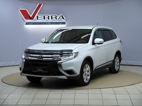 2015 Mitsubishi Outlander III Рестайлинг 2, белый, 1100000 рублей, вид 1