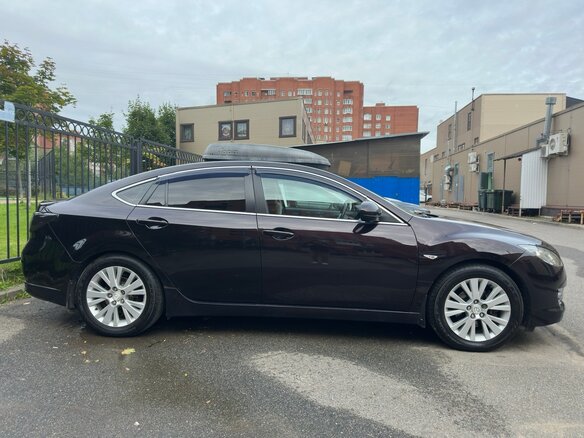 2008 Mazda 6 II (GH), пурпурный, 700000 рублей - вид 6