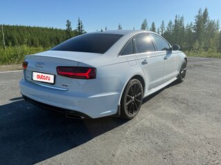 2016 Audi A6 IV (C7) Рестайлинг, белый, 3650000 рублей, вид 5