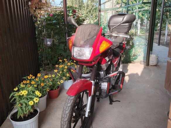 2021 Yamaha YBR125, красный, 255000 рублей - вид 6