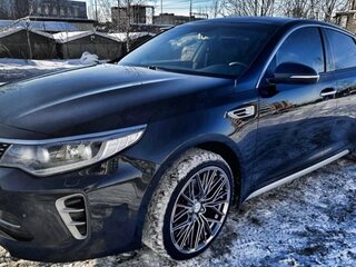 2017 Kia Optima IV, синий, 2500000 рублей, вид 1