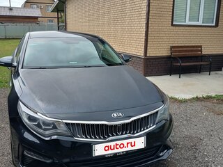 2019 Kia Optima IV Рестайлинг, синий, 1860000 рублей, вид 2