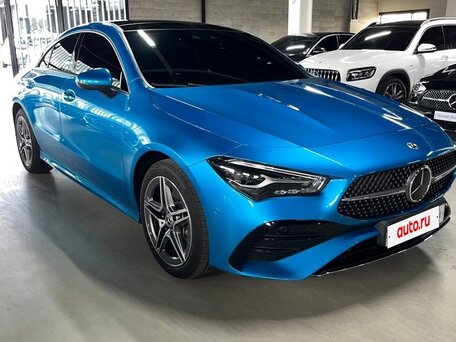 2024 Mercedes-Benz CLA 250 II (C118, X118) Рестайлинг, голубой, 5680000 рублей, вид 4