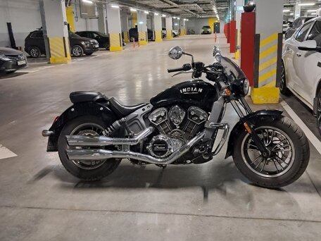 2017 Indian Scout, чёрный, 850000 рублей, вид 4