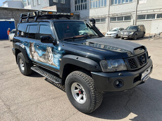 2008 Nissan Patrol V (Y61) Рестайлинг, чёрный, 3500000 рублей, вид 3