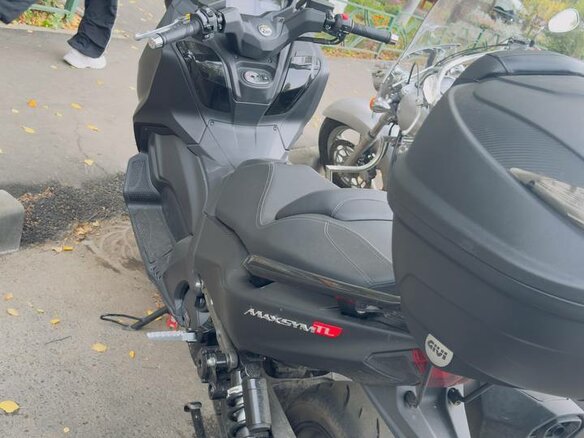 2021 Sym Maxsym TL 500, чёрный, 590000 рублей - вид 8