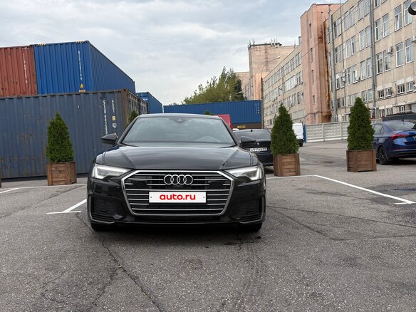 2021 Audi A6 45 TFSI V (C8), чёрный, 5500000 рублей