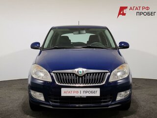 2011 Skoda Fabia II Рестайлинг, синий, 640000 рублей, вид 2