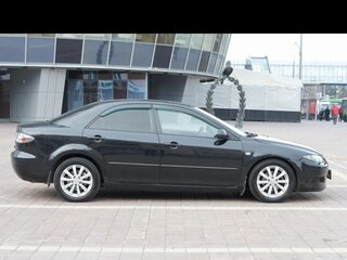 2007 Mazda 6 I (GG) Рестайлинг, чёрный, 410000 рублей, вид 4