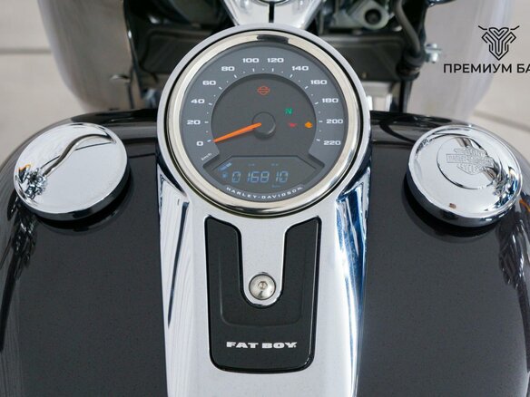 2020 Harley-Davidson Fat Boy, чёрный, 1975000 рублей - вид 11