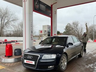 2005 Audi A8 II (D3) Рестайлинг, синий, 550000 рублей, вид 2