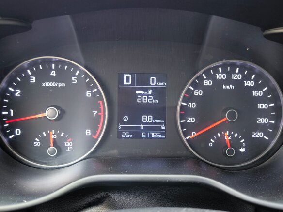 2017 Kia Rio IV, синий, 1300000 рублей - вид 5