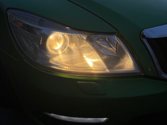 2012 Skoda Octavia RS II Рестайлинг, зелёный - вид 13