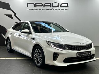 2017 Kia Optima IV, белый, 1869900 рублей, вид 3